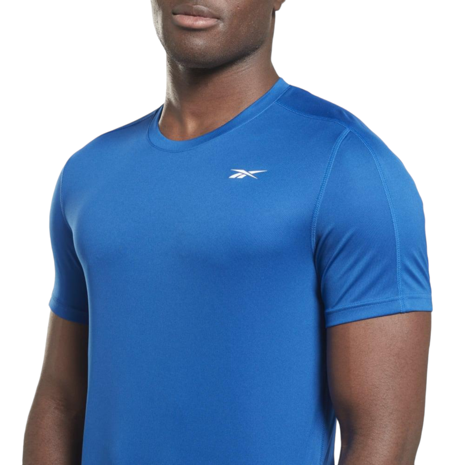 PLAYERA REEBOK HOMBRE AZUL REEBOK SS TECH HI3915