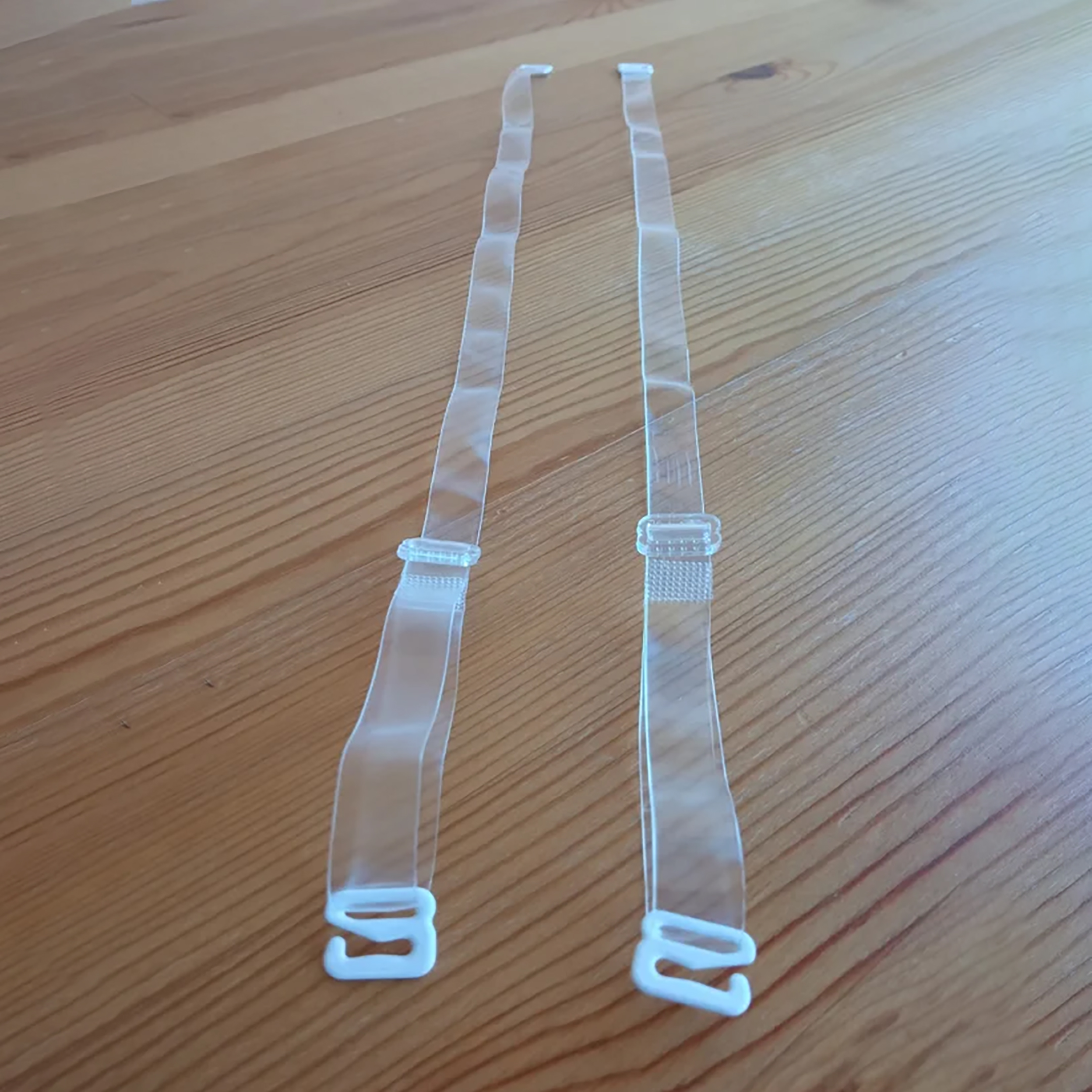 Tirante Transparente Silicón Para Brasier 12 Pares