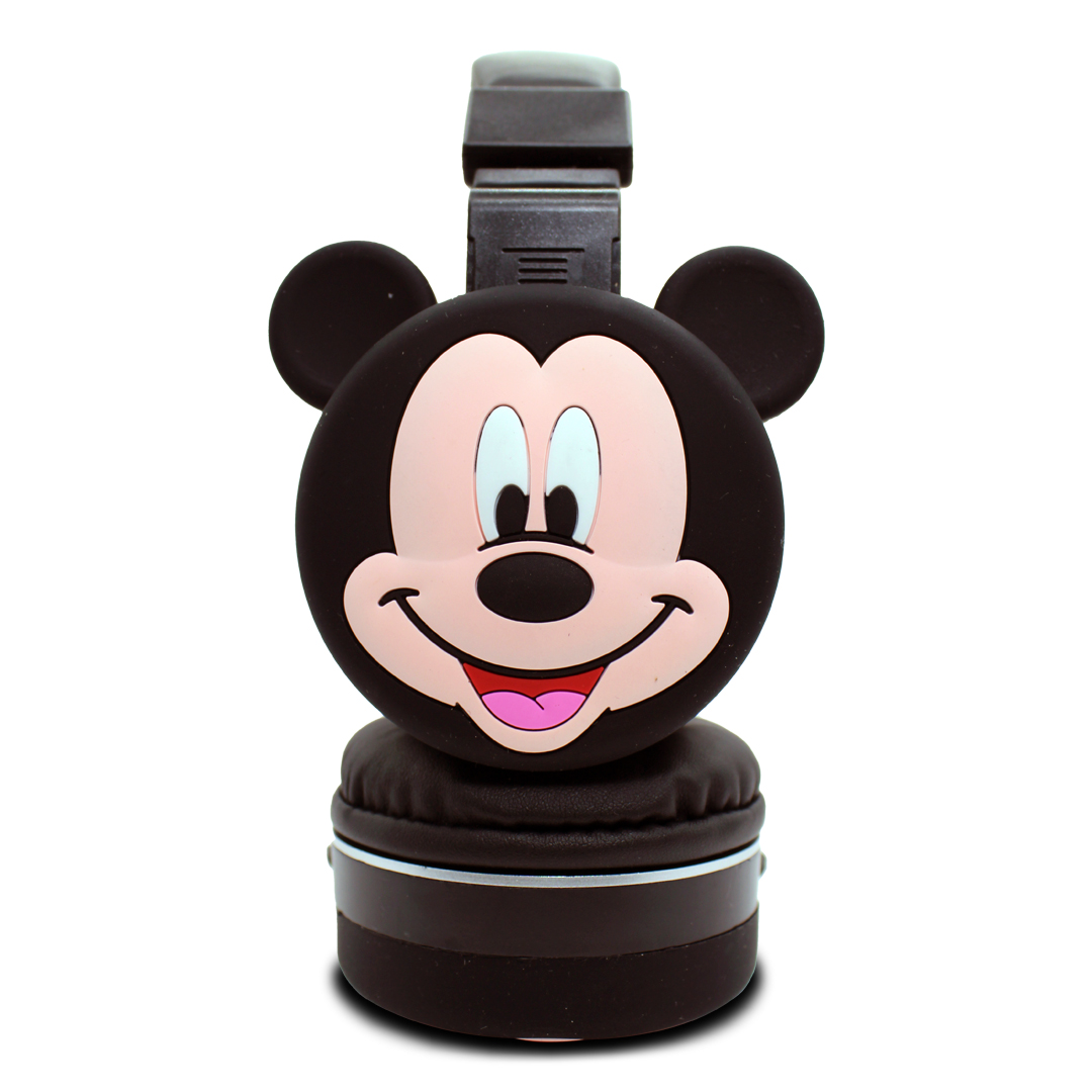 Audífonos De Diadema Mickey Mouse Bt Fm Aux