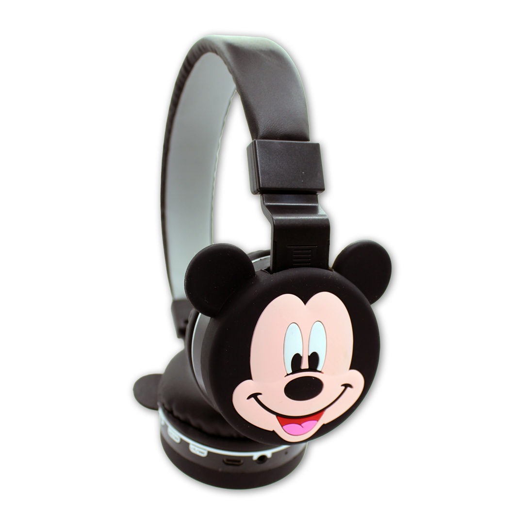Audífonos De Diadema Mickey Mouse Bt Fm Aux
