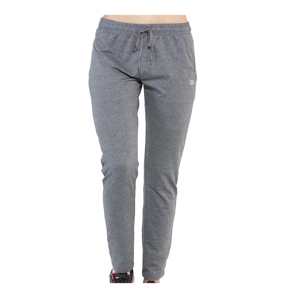 Pantalón French Terry Wilson para hacer deporte Dama Color Gris Oxford