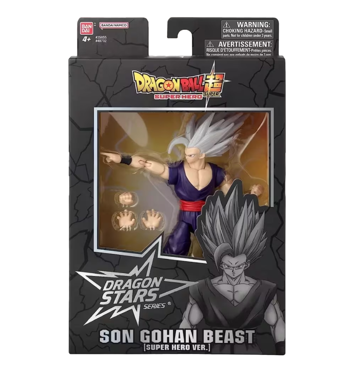 Dragon ball dragon stars picoro,gohan beast o super yi shin-ron bandai