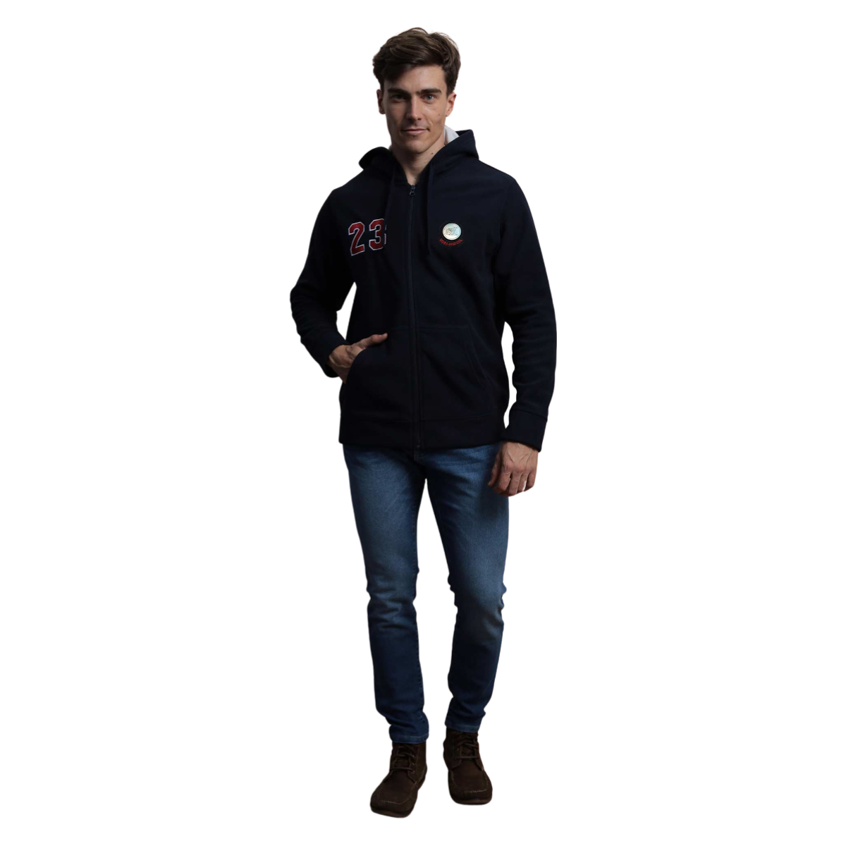 Pantalón de mezclilla slim fit para hombre