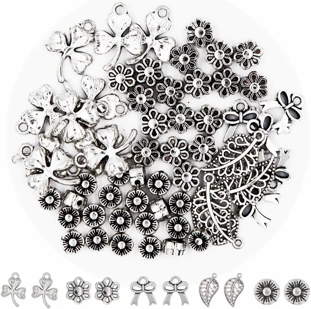 Kit Surtido Cuarzo Perforado Piedras Para Bisutería Joyería Multicolor