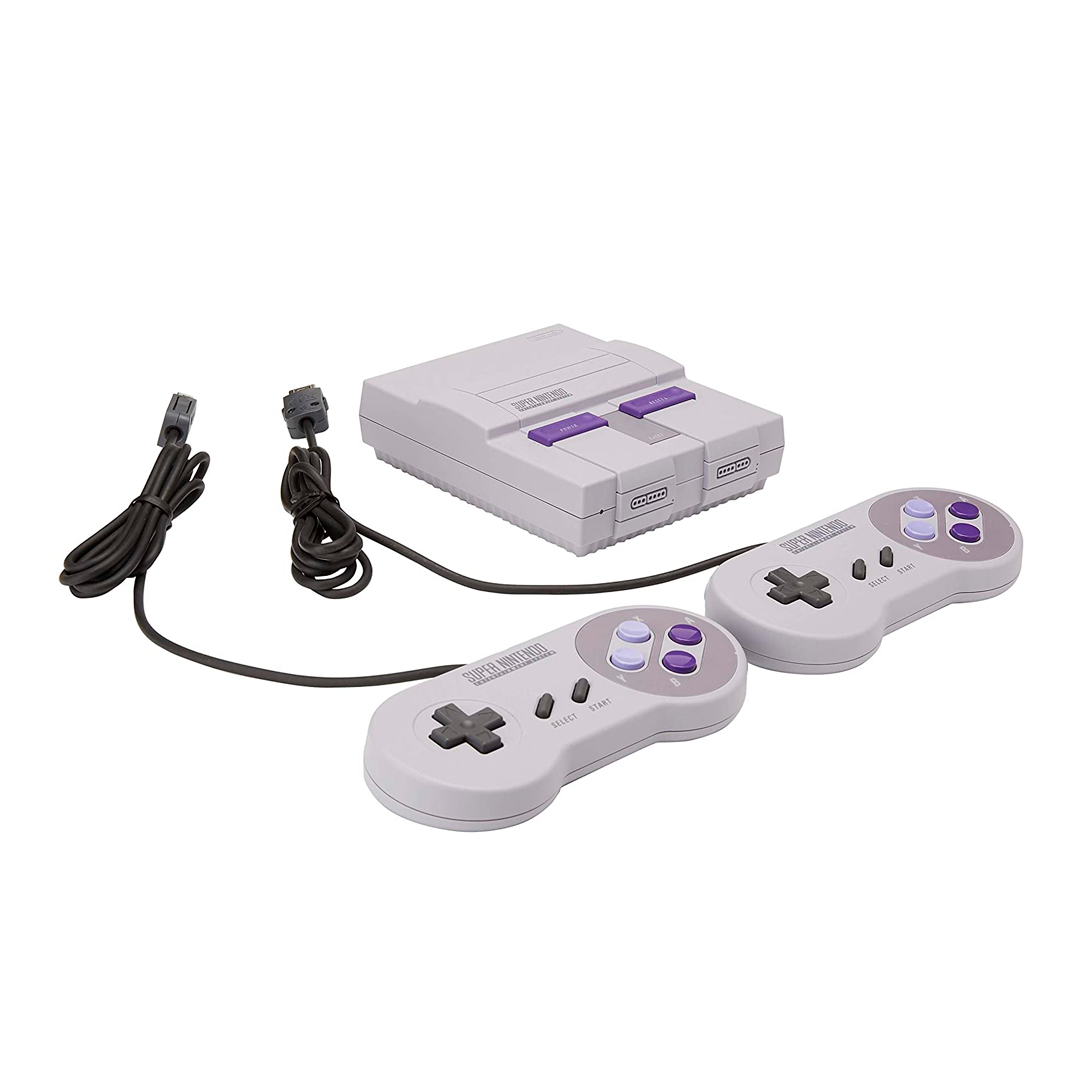 Nintendo Super Nes Classic Edition 512mb Gris Y Violeta (Reacondicionado Grado A)