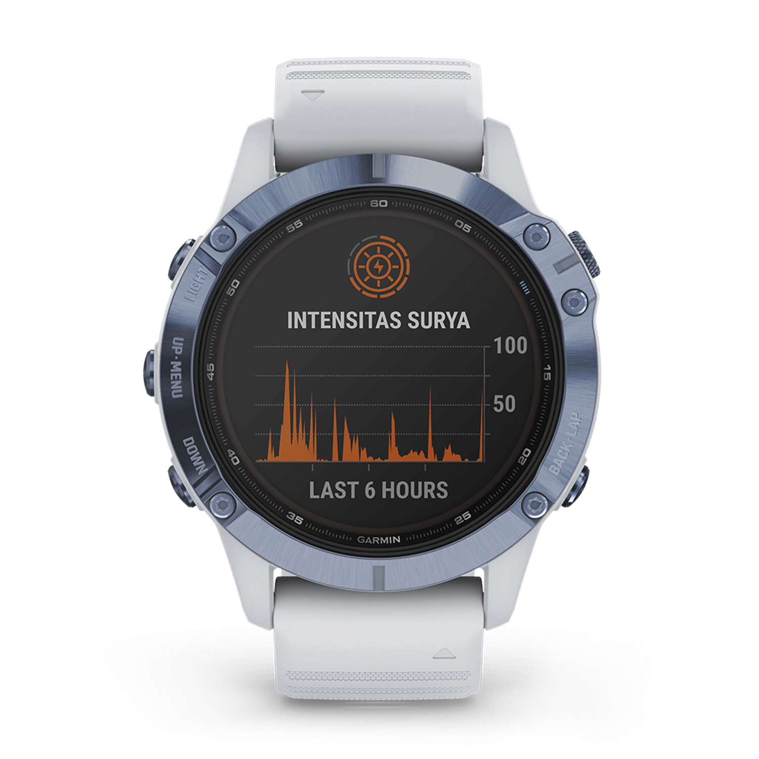 GARMIN WATCH FENIX 6 PRO SOLAR (010-02410-21) AZUL