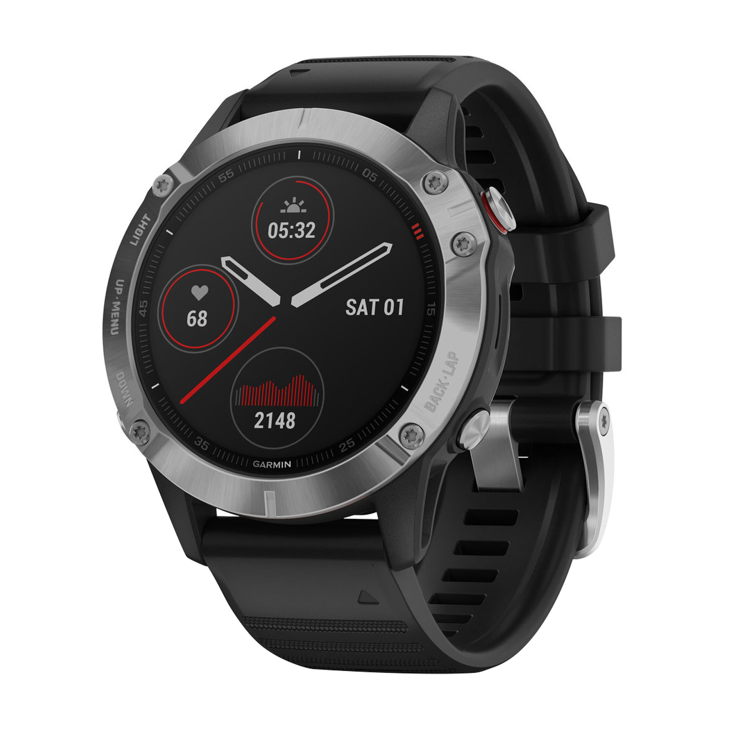GARMIN WATCH FENIX 6 (010-02158-00) NEGRO