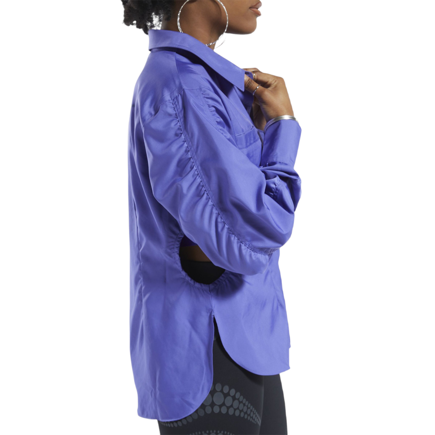 PLAYERA REEBOK MUJER MORADO REEBOK CARDI B HM9352.