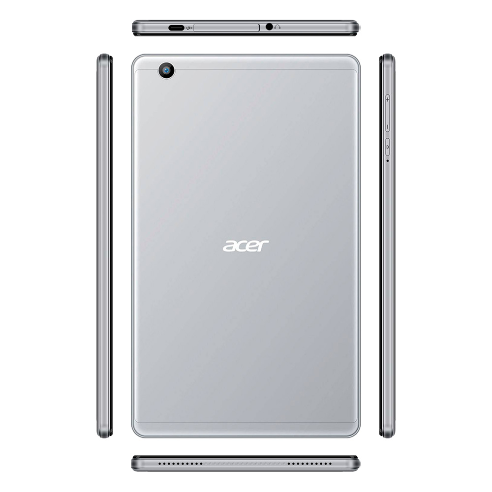 Tablet acer ASW8 Ram 3GB Almacenamiento 32GB Pantalla 8'' - Plata +Smartwhatch