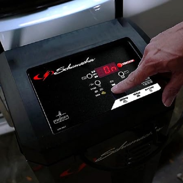 Cargador de Batería Schumacher sc1353 Con Ruedas 6/40/200 A 6/12 V