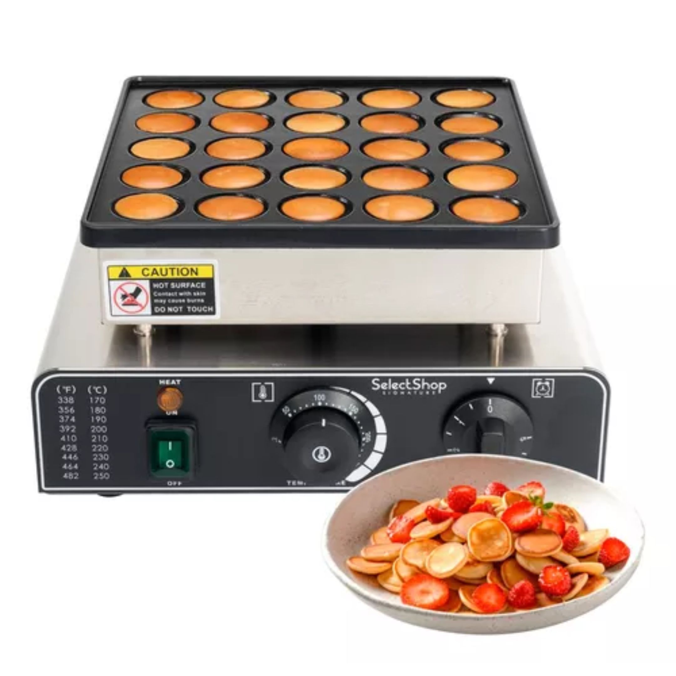 Maquina Eléctrica Industrial Comercial Pancake Mini Hotcakes