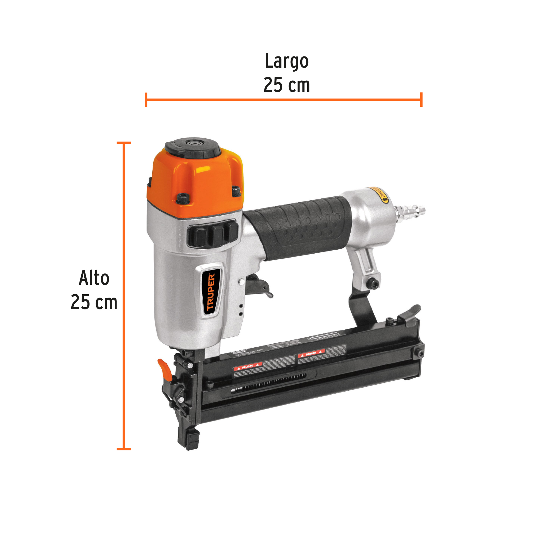 ENGRAPADORA NEUMÁTICA, CALIBRE 18, TRUPER 13176