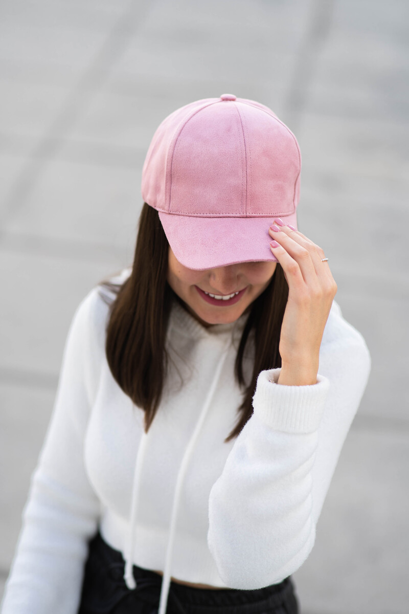 Gorra De Gamuza Unisex Talla Ajustable Marca Brunel