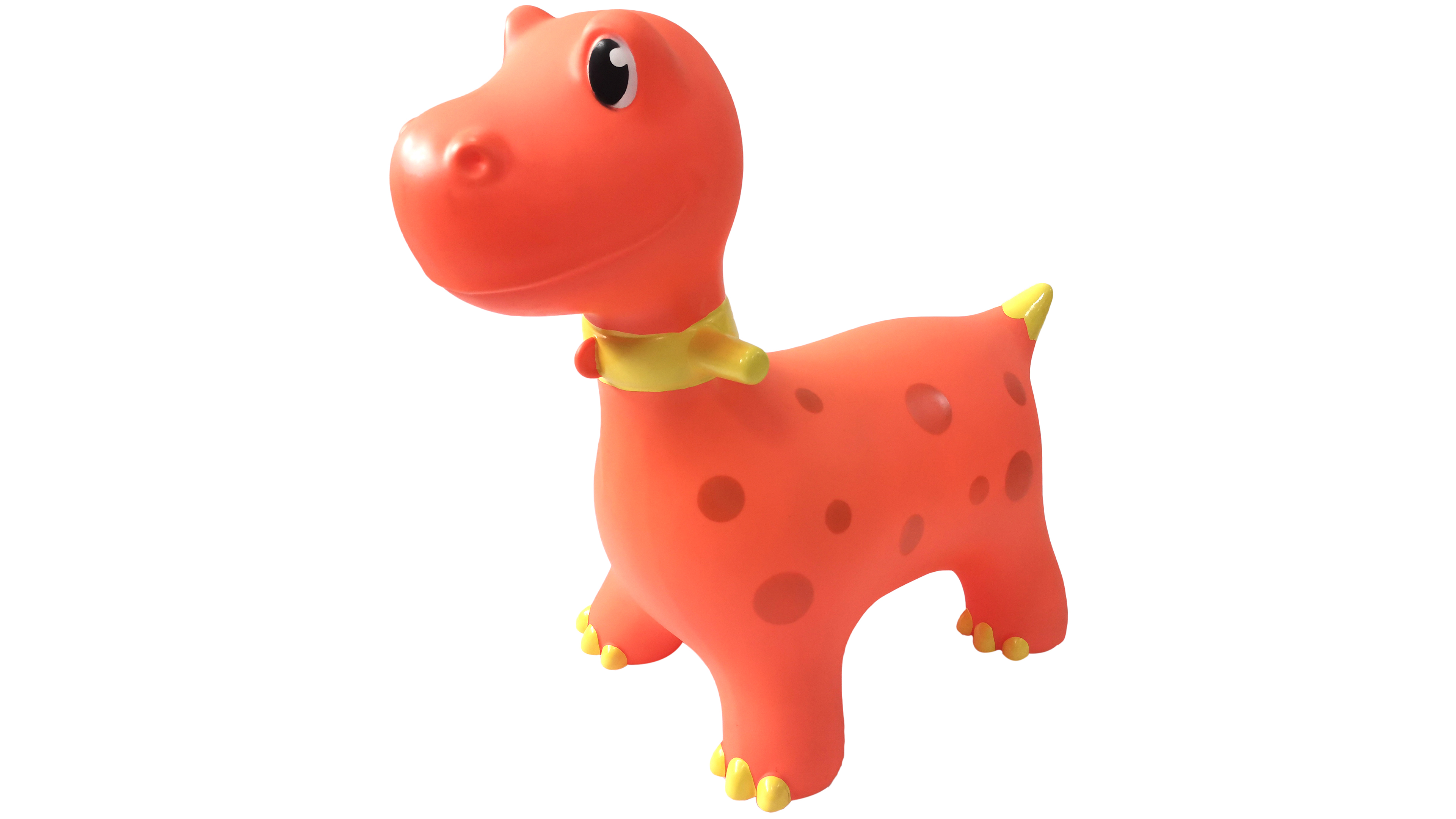 Montable Inflable Brincolin Ecobaby Original Dinosaurio Naranja