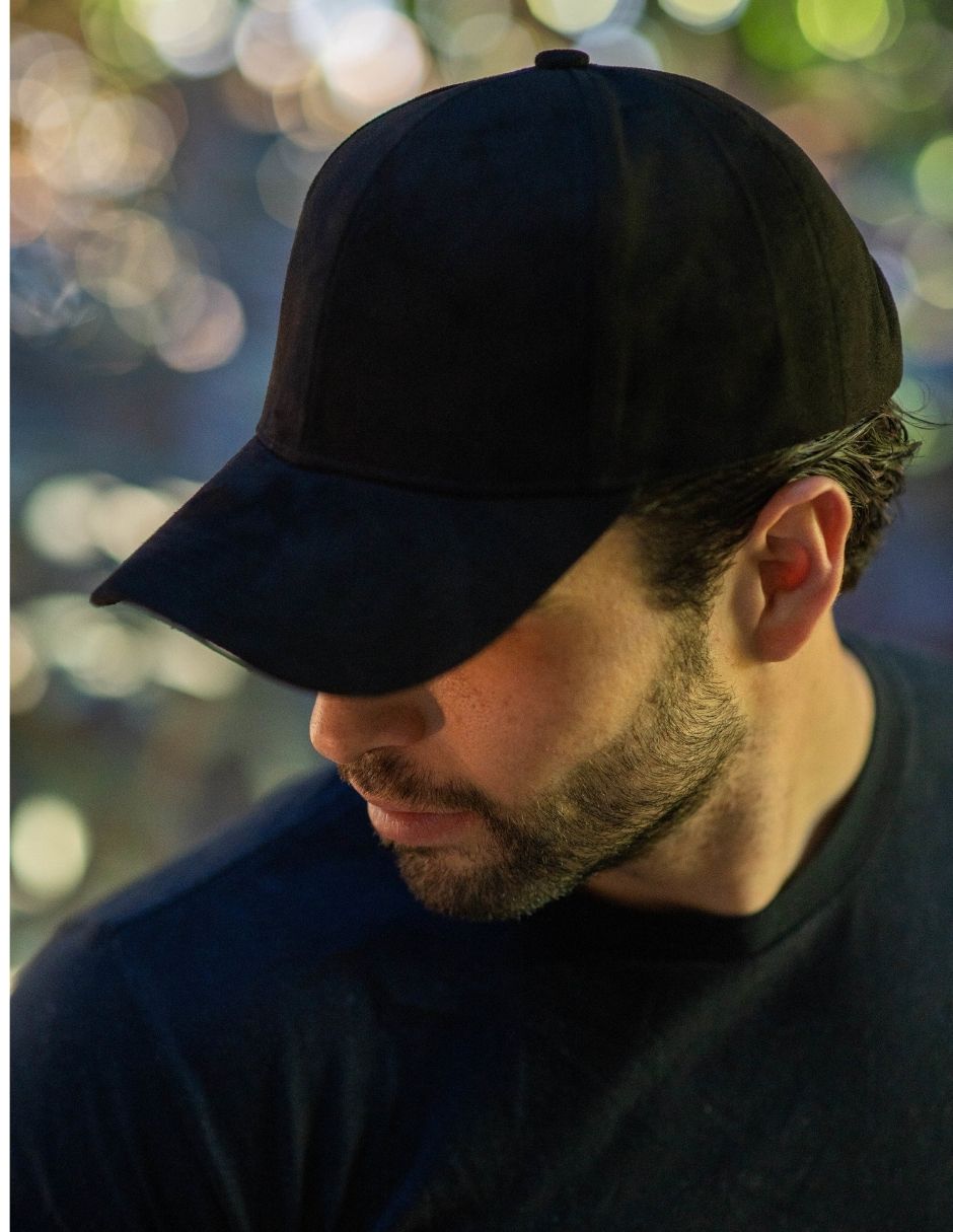 Gorra De Gamuza Unisex Talla Ajustable Marca Brunel