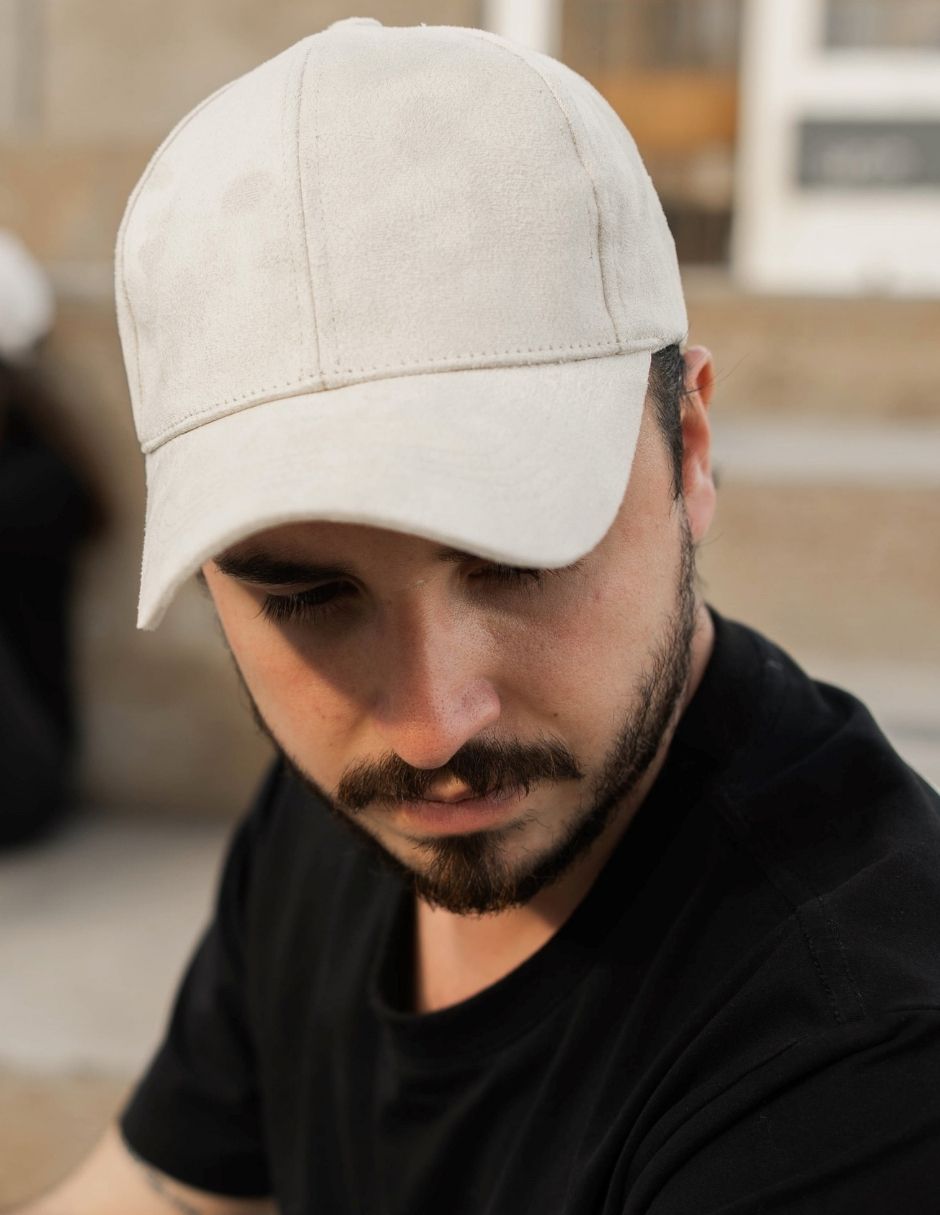 Gorra De Gamuza Unisex Talla Ajustable Marca Brunel