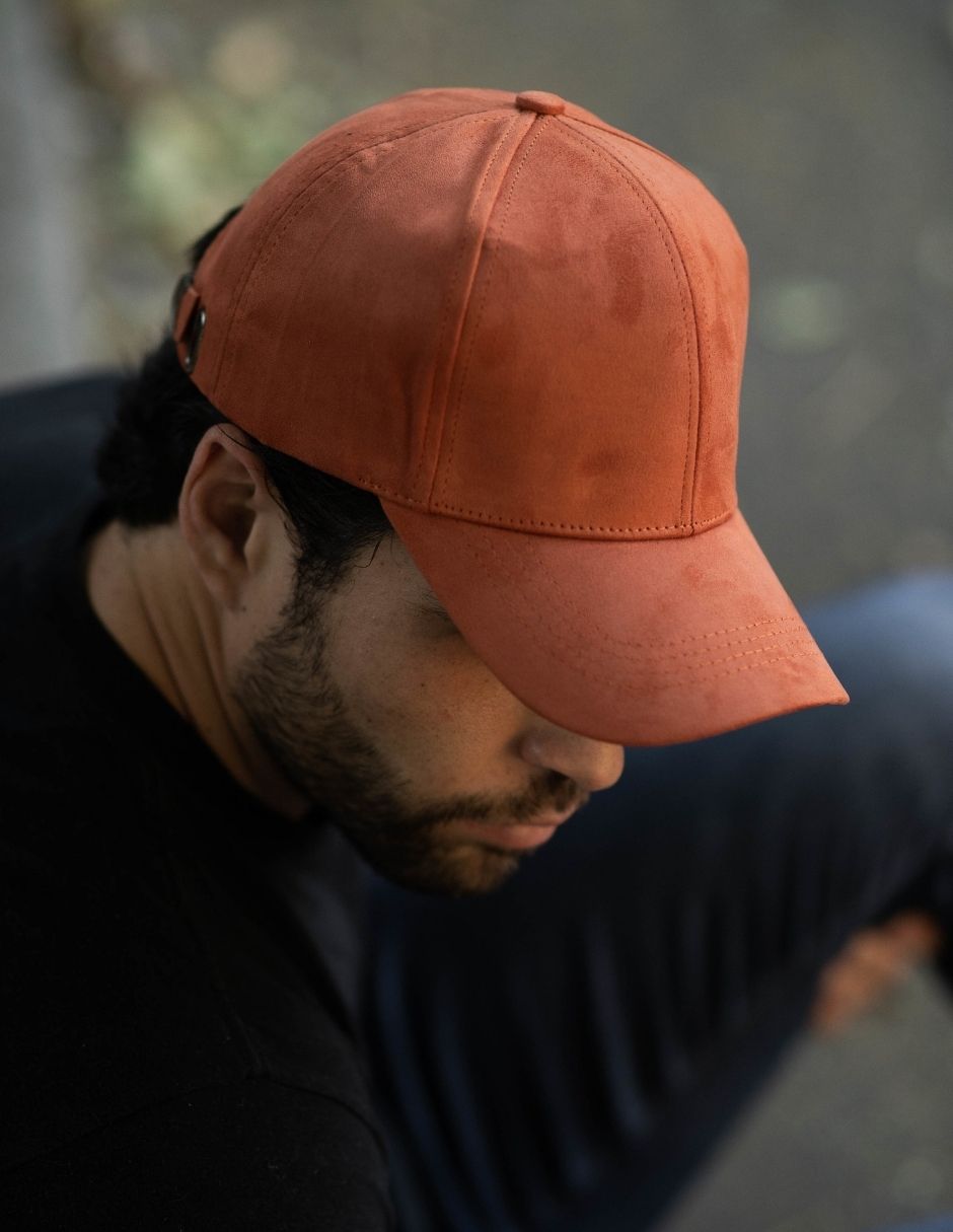 Gorra De Gamuza Unisex Talla Ajustable Marca Brunel