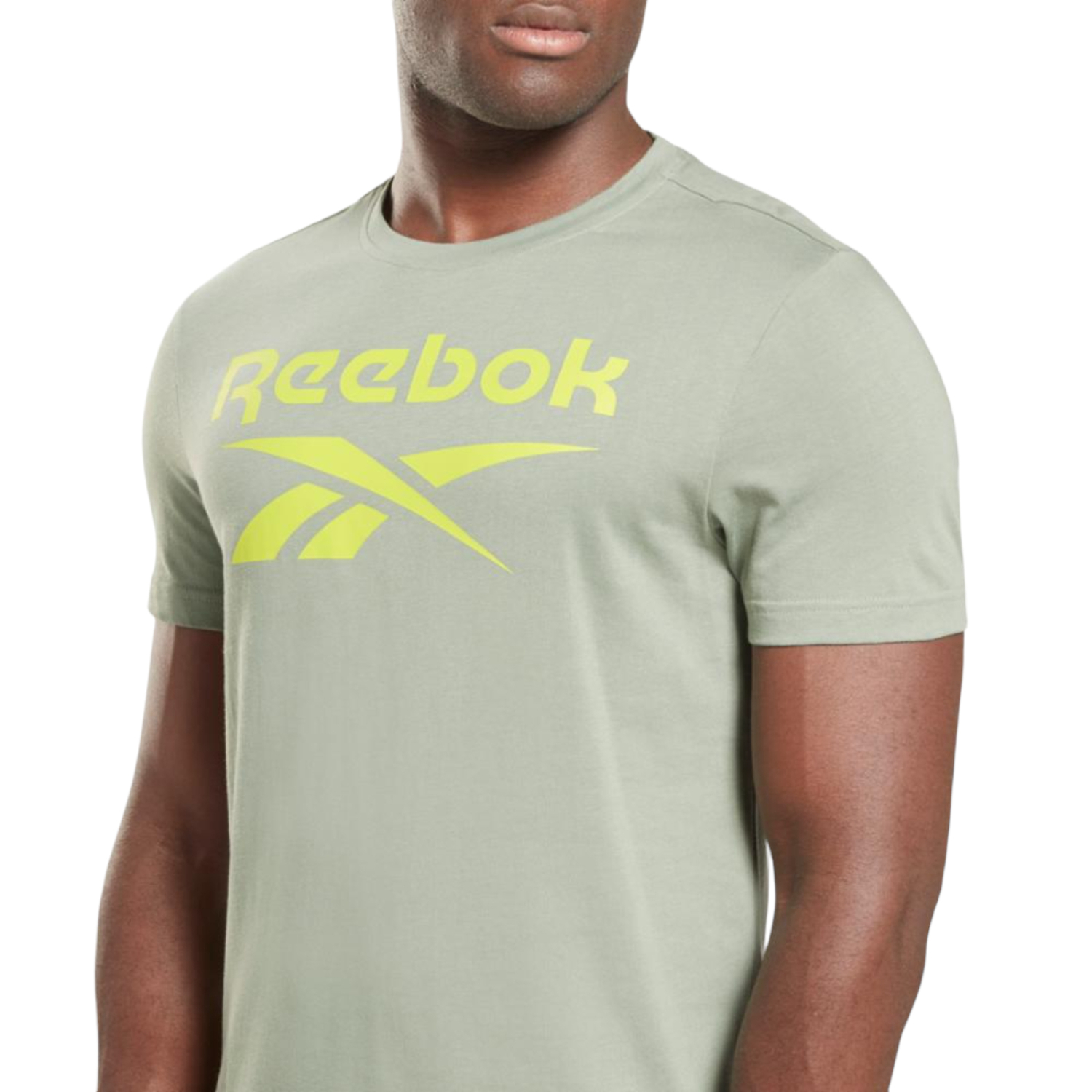 PLAYERA REEBOK HOMBRE VERDE REEBOK RI BIG LOGO HS4978.