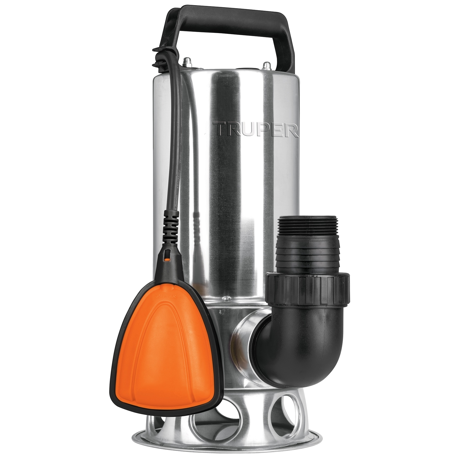 BOMBA SUMERGIBLE METÁLICA PARA AGUA SUCIA 1-1/2 HP TRUPER 12608