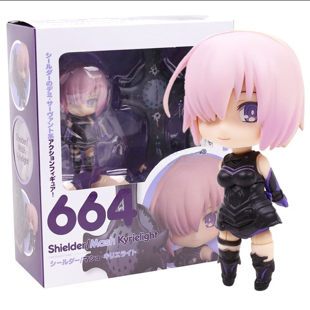 Shielder Mashu Kyrielight 664 Fate Nendoroid Figura Anime