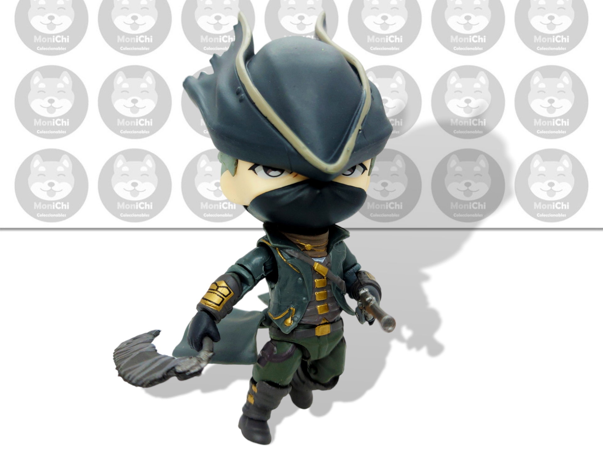 Bloodborne Hunter Cazador 1279 Nendoroid Figura Juego Anime