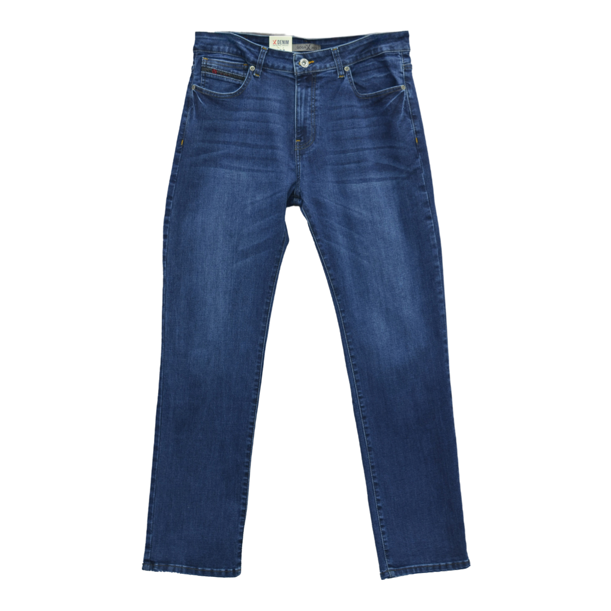 Pantalón de mezclilla Regular Stretch Fit para hombre