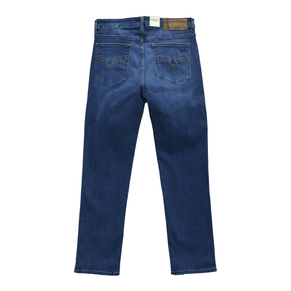 Pantalón de mezclilla Regular Stretch Fit para hombre