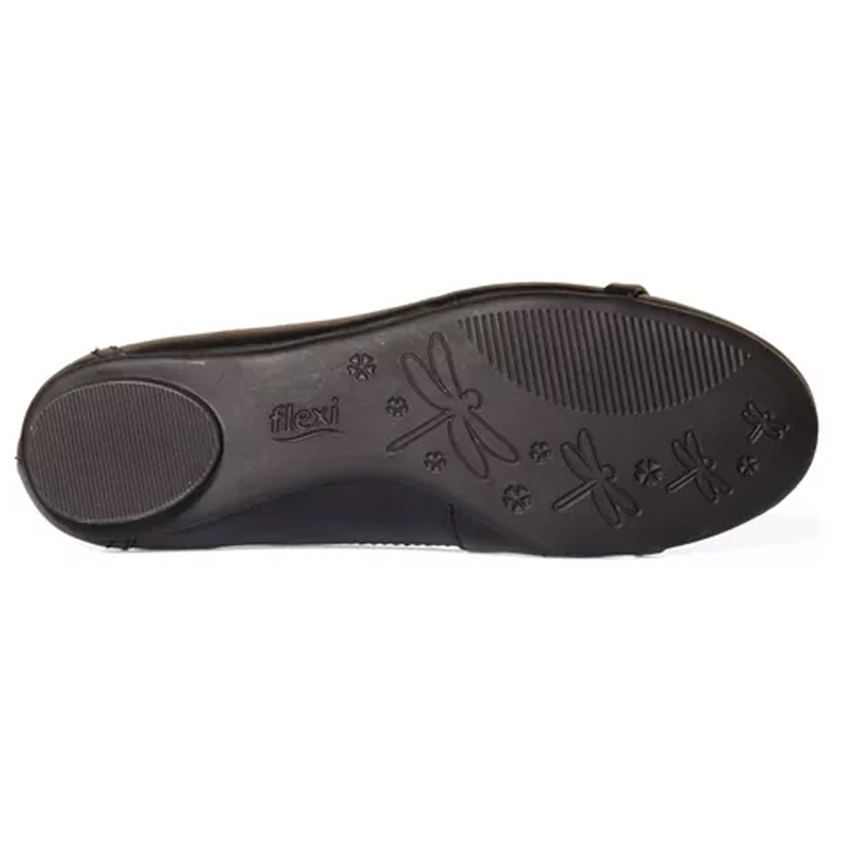 Flats Casual Flexi Para Dama Clasico 21221 Negro Original