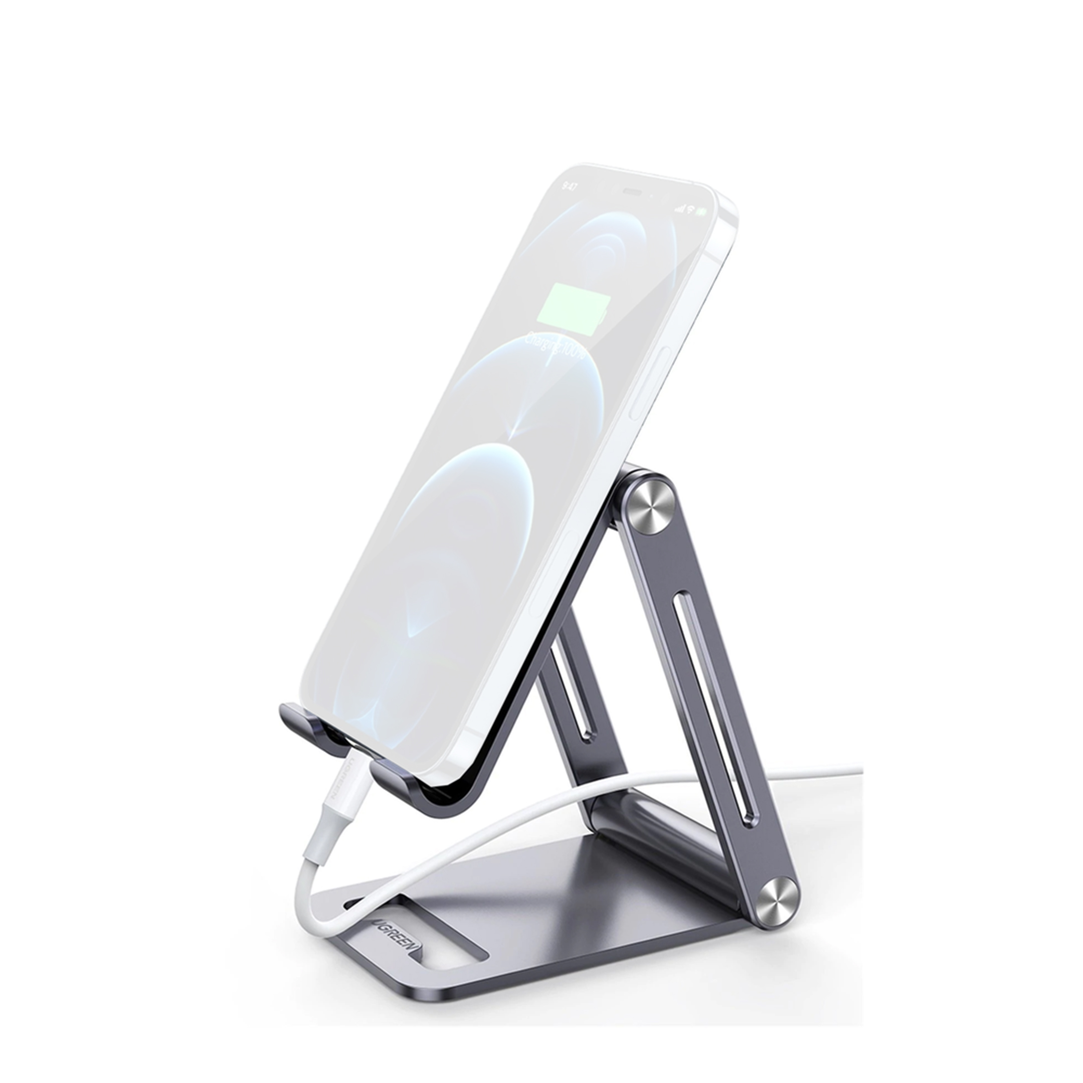 Soporte Para Teléfono Celular De Aluminio Angulo Ajustable Ugreen