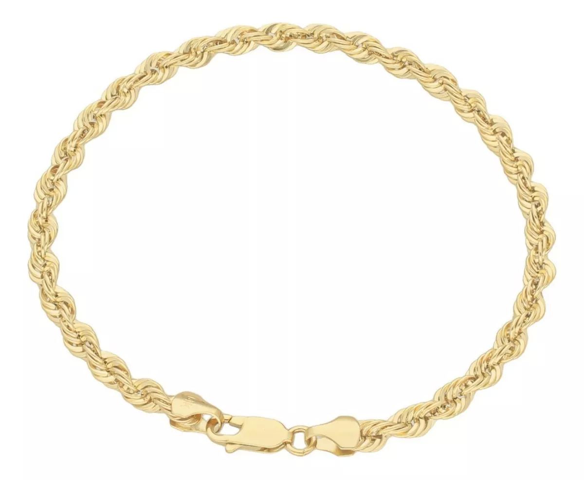 Pulsera Torsal 18 Cm X 4 Mm Oro De 10 Kilates + Obsequio