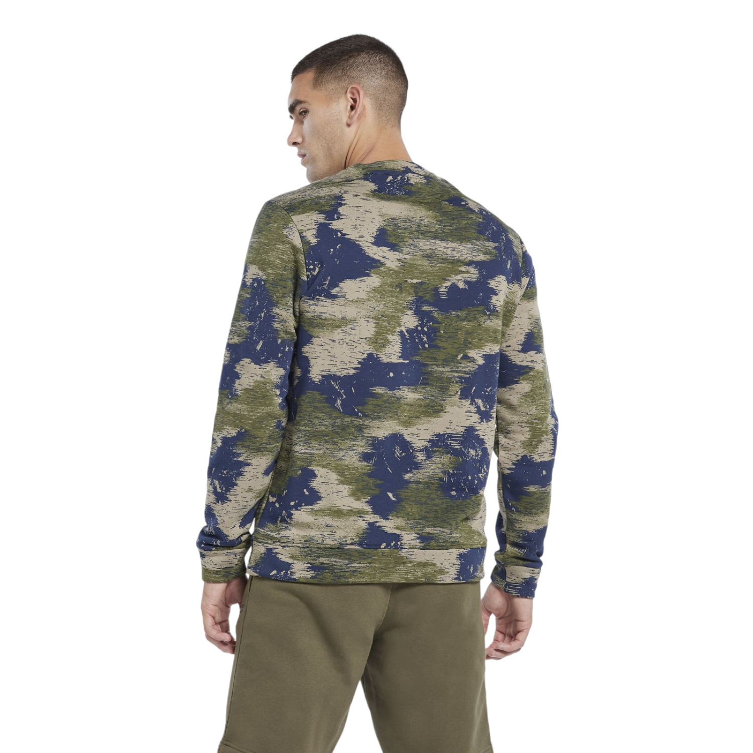 SUDADERA REEBOK HOMBRE VERDE REEBOK RI MODERN HS9424.