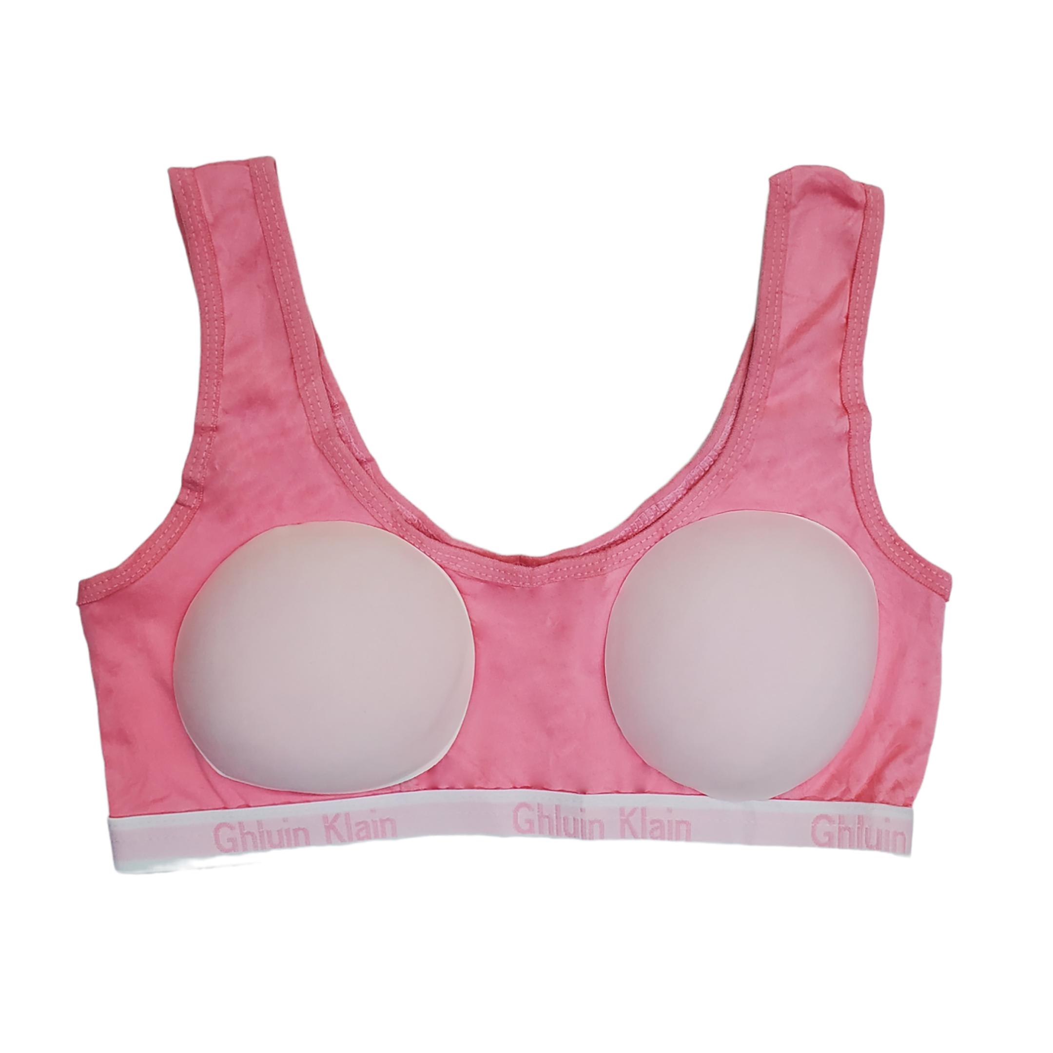 Corpiño Top Tirante Ancho Estampado Para Niña 6pz