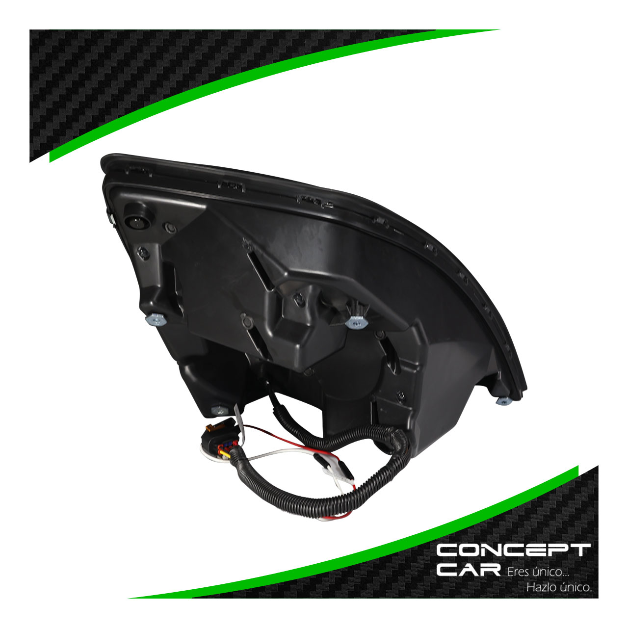 Faro Unidad Volvo Vnl 3g Lupa Led Gel Performance Cromo