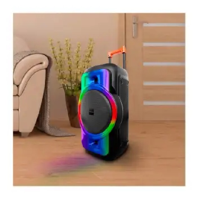 Bocina Inalámbrica Alienpro Color Beat Luz LED Bluetooth 1500W