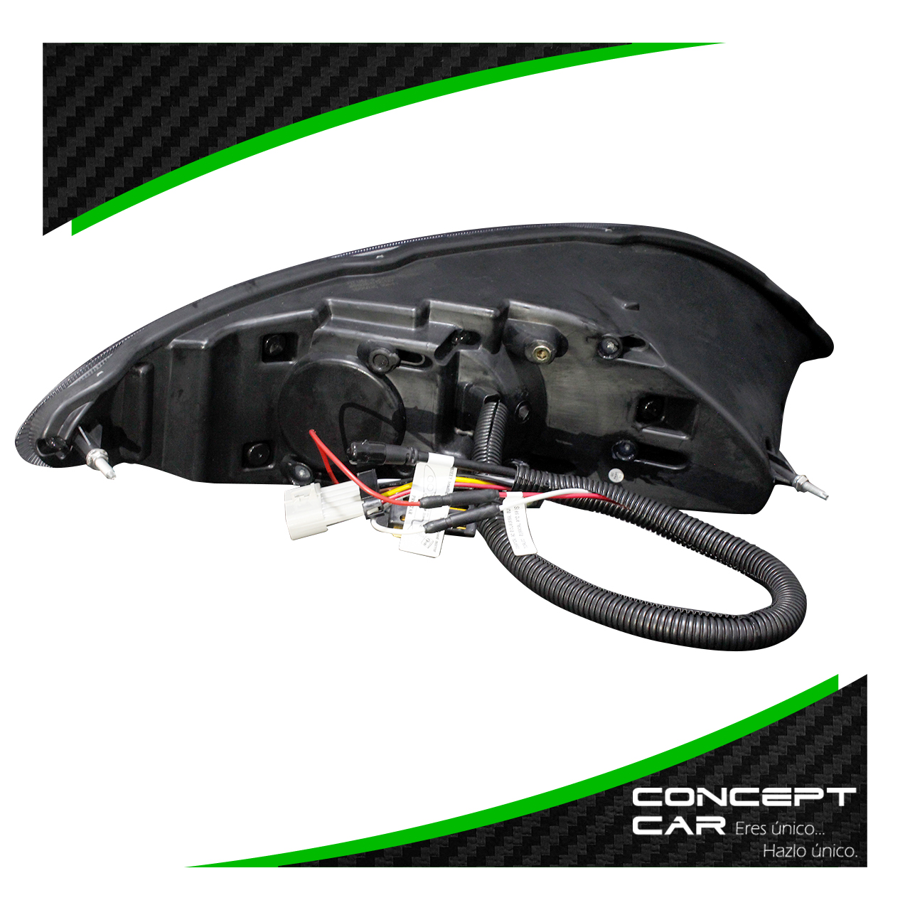 Faro Unidad Principal International Prostar Led Gel Negro