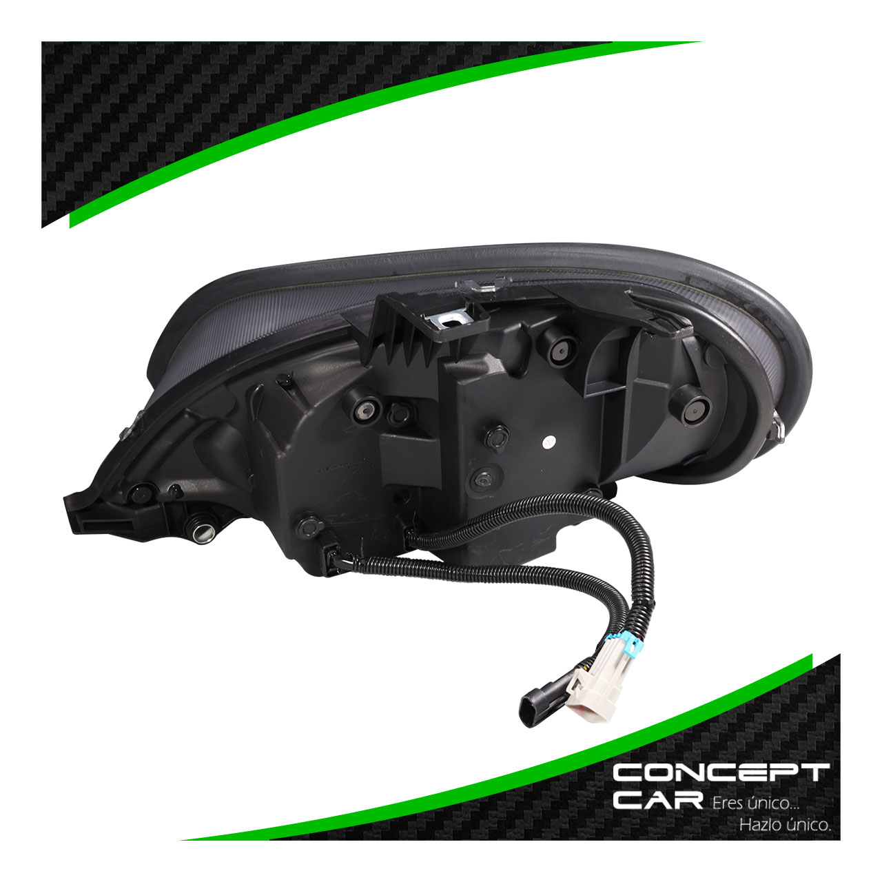 Faro Unidad Principal Freightliner M2 Proyector Led Cromo