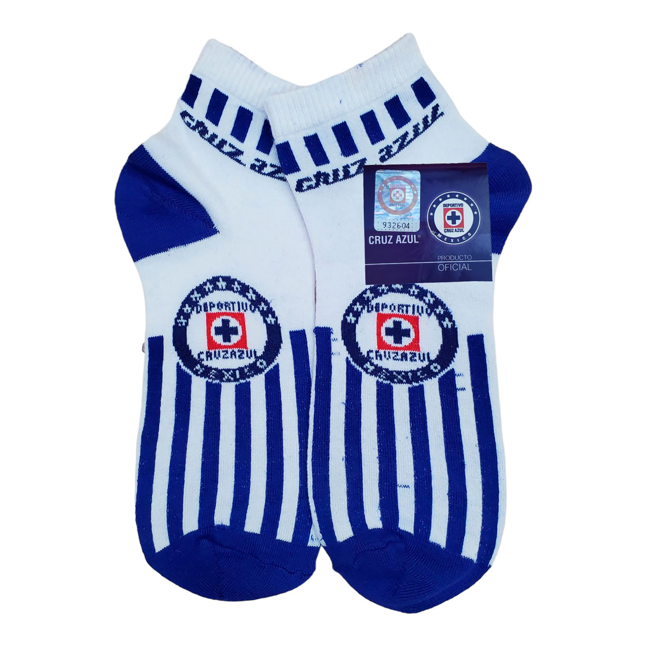 Tin Oficial Club Cruz Azul Caballero 6 Pares