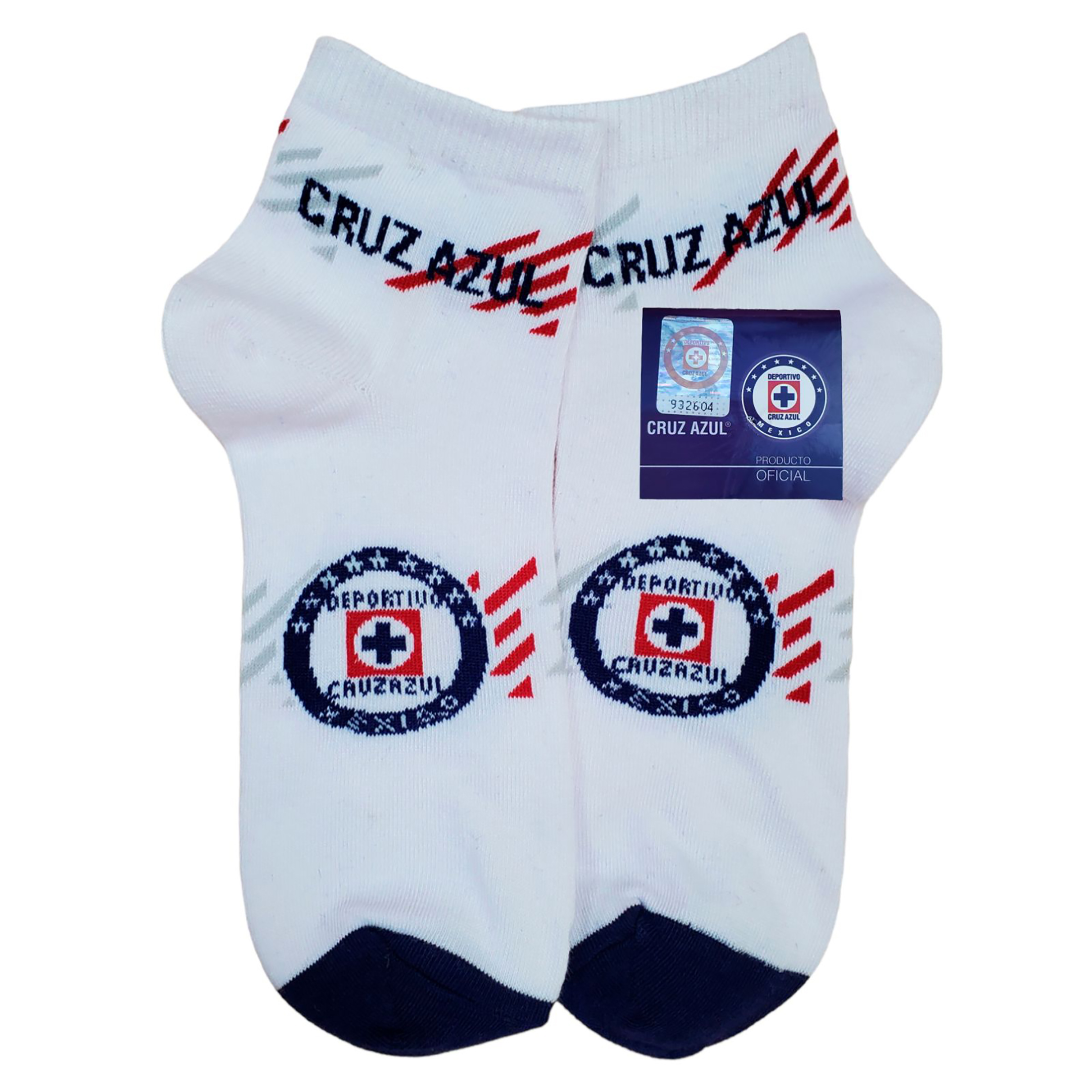 Tin Oficial Club Cruz Azul Caballero 6 Pares