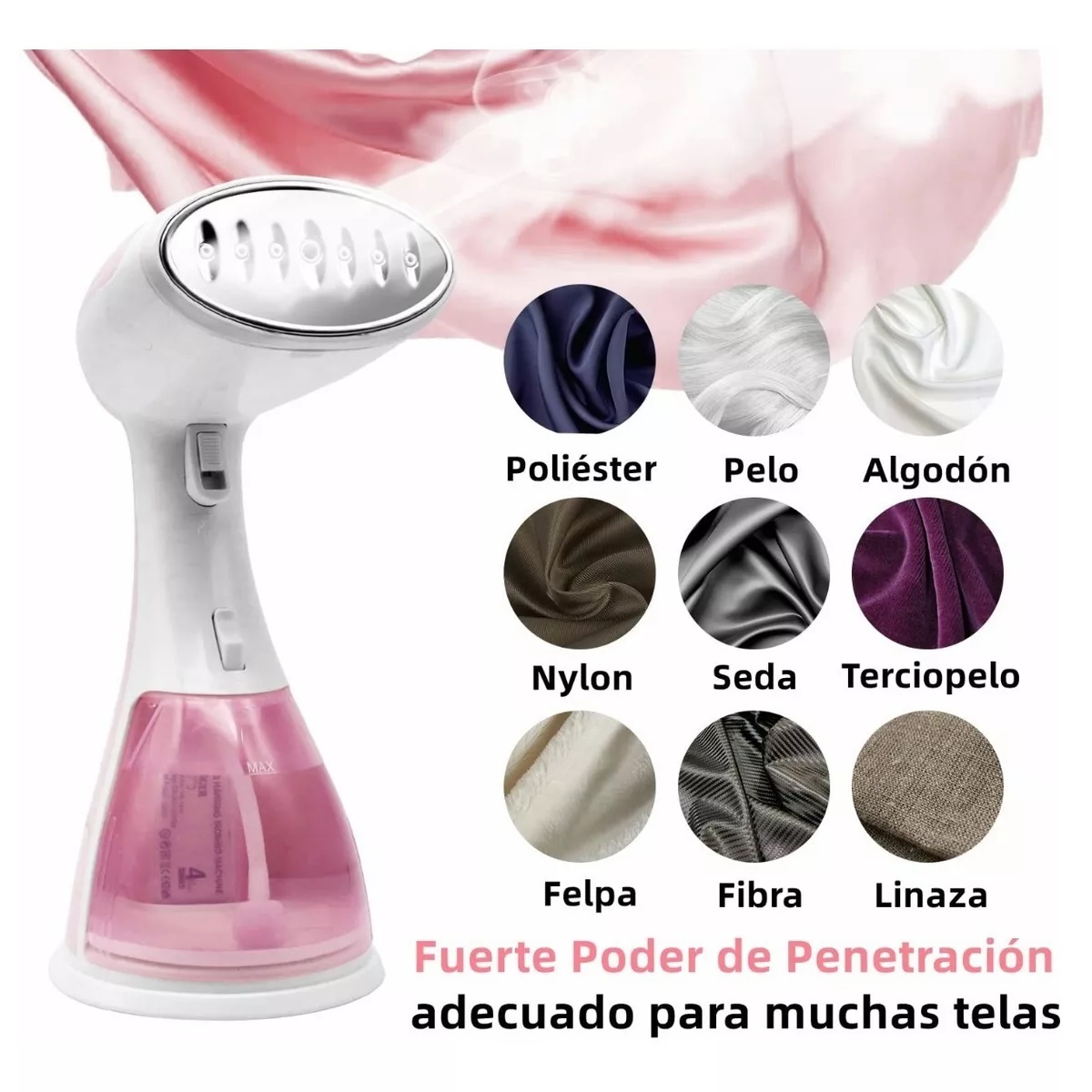 Plancha De Vapor Vertical Portátil, Vaporizador Ropa 1500w