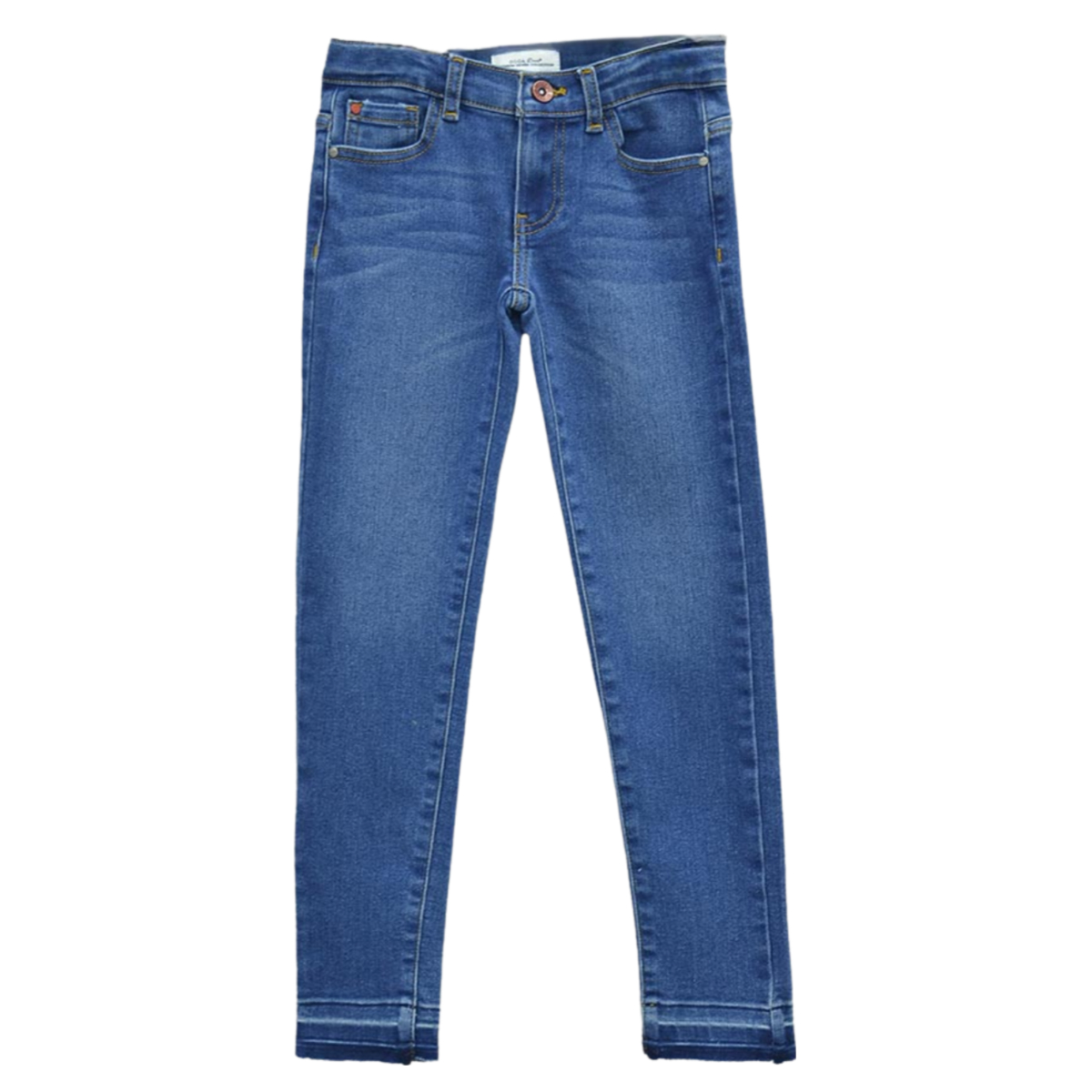 Pantalón de mezclilla slim fit para niña