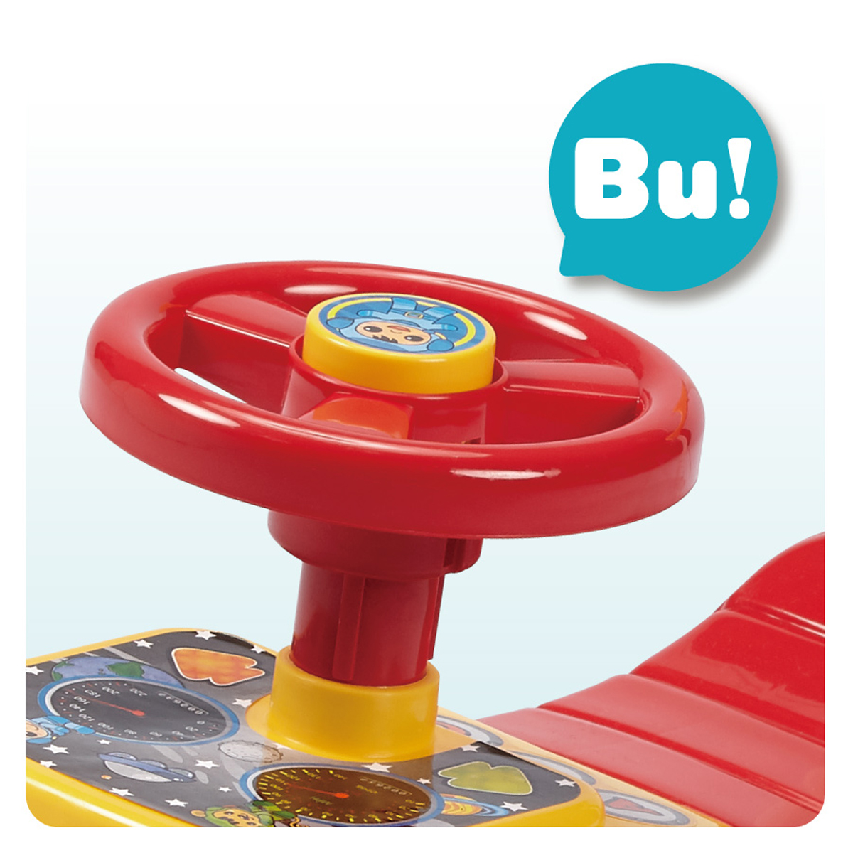 Carrito Montable Mytoy Walking 5501 Amarillo