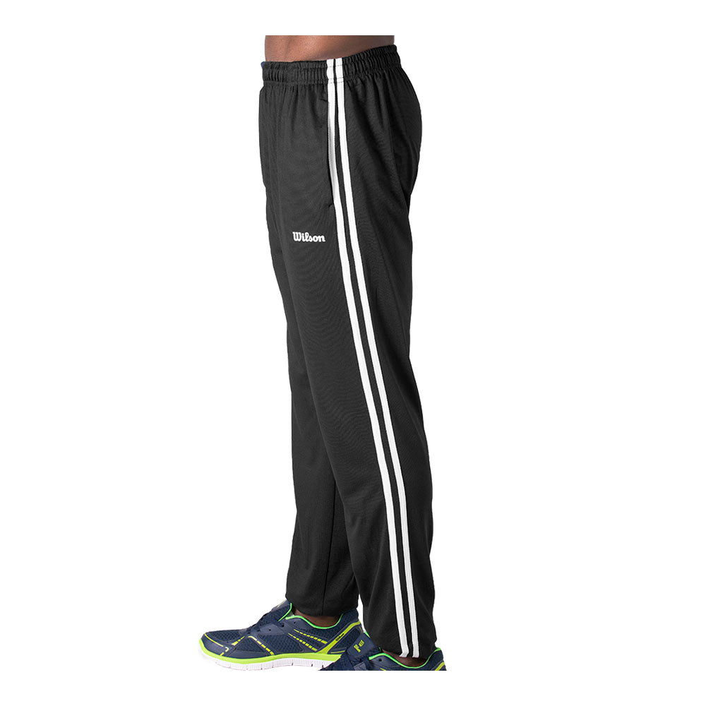 Pantalón Doble Piqué Wilson Para hacer deporte Caballero Negro