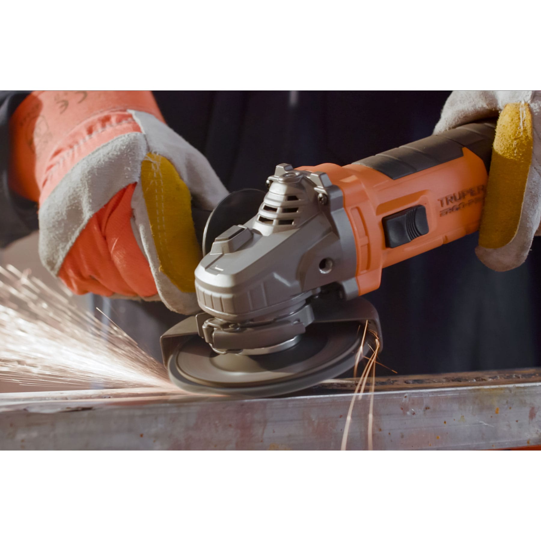 ESMERILADORA ANGULAR 4-1/2" 850 W, ERGO-PRO, TRUPER 18156