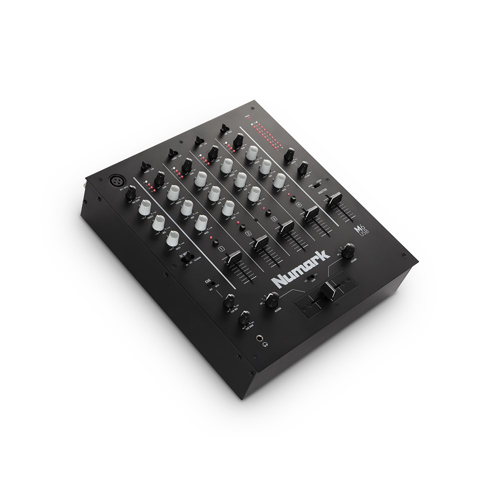 Mezcladora para DJ NUMARK M6USB BLACK con usb 4 canales