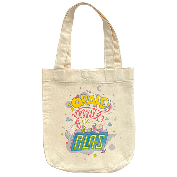 Totebag Frases Órele ponte la pilas  Colecciones Especiales 