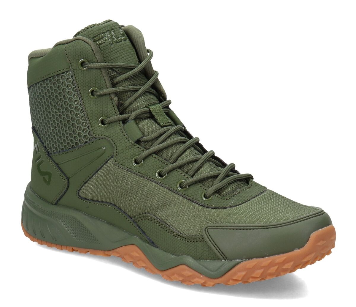 Botas Tácticas Hombre Fila Chastizer Verde Ligeros Cómodos Original