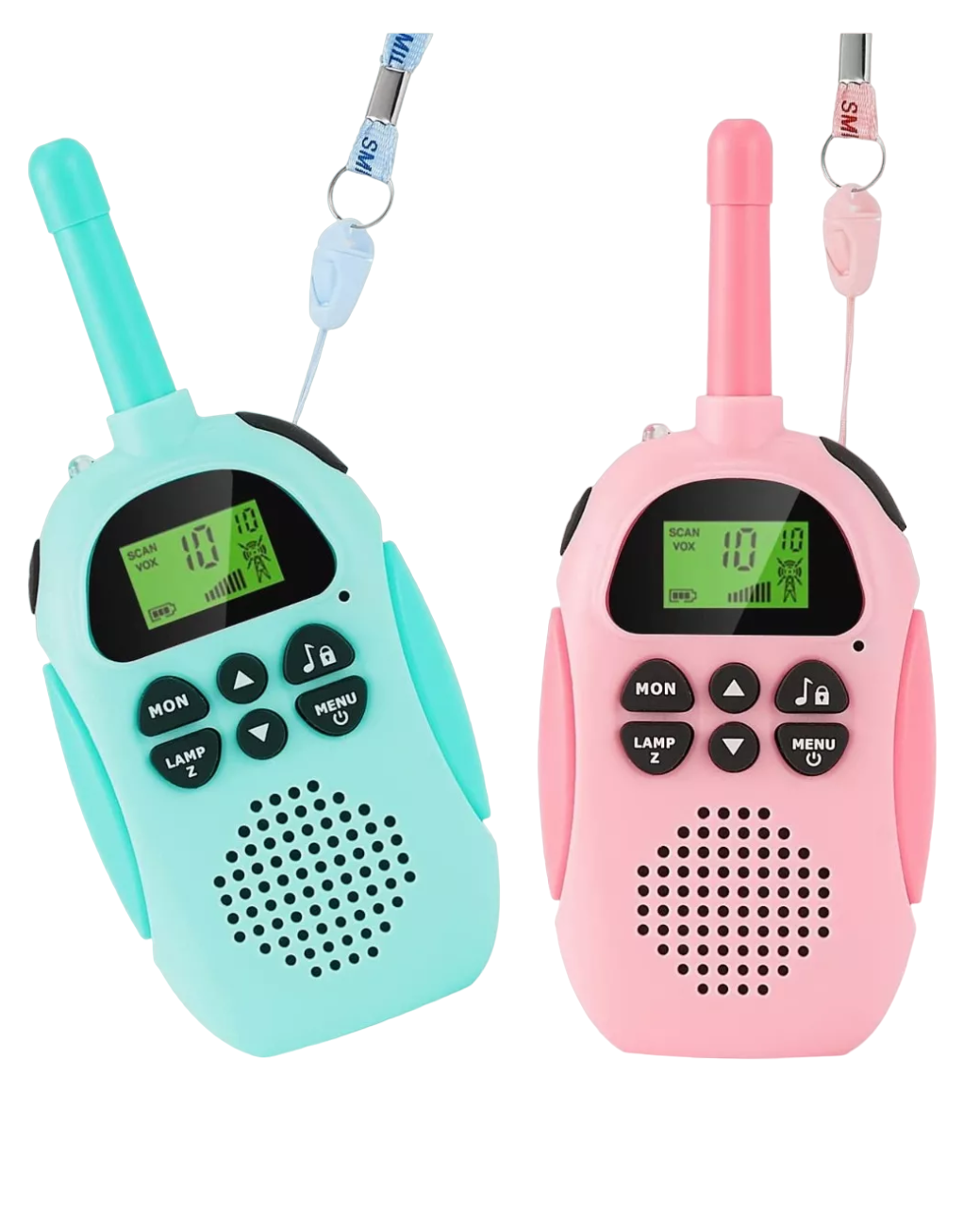 Walkie Talkie Con Cámara HD Para Niños – Recargable, 4 Modos De Voz Y Pantalla, Alcance Hasta 400 M, Regalo Para 3-12 Años