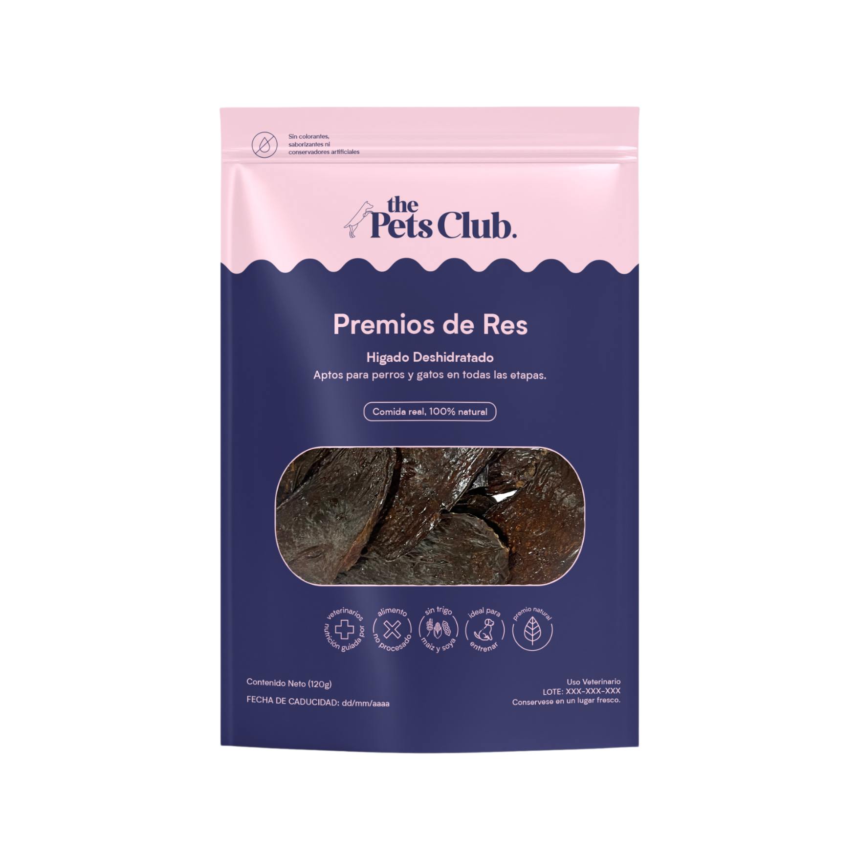 Mix de 3 premios de Res para perro