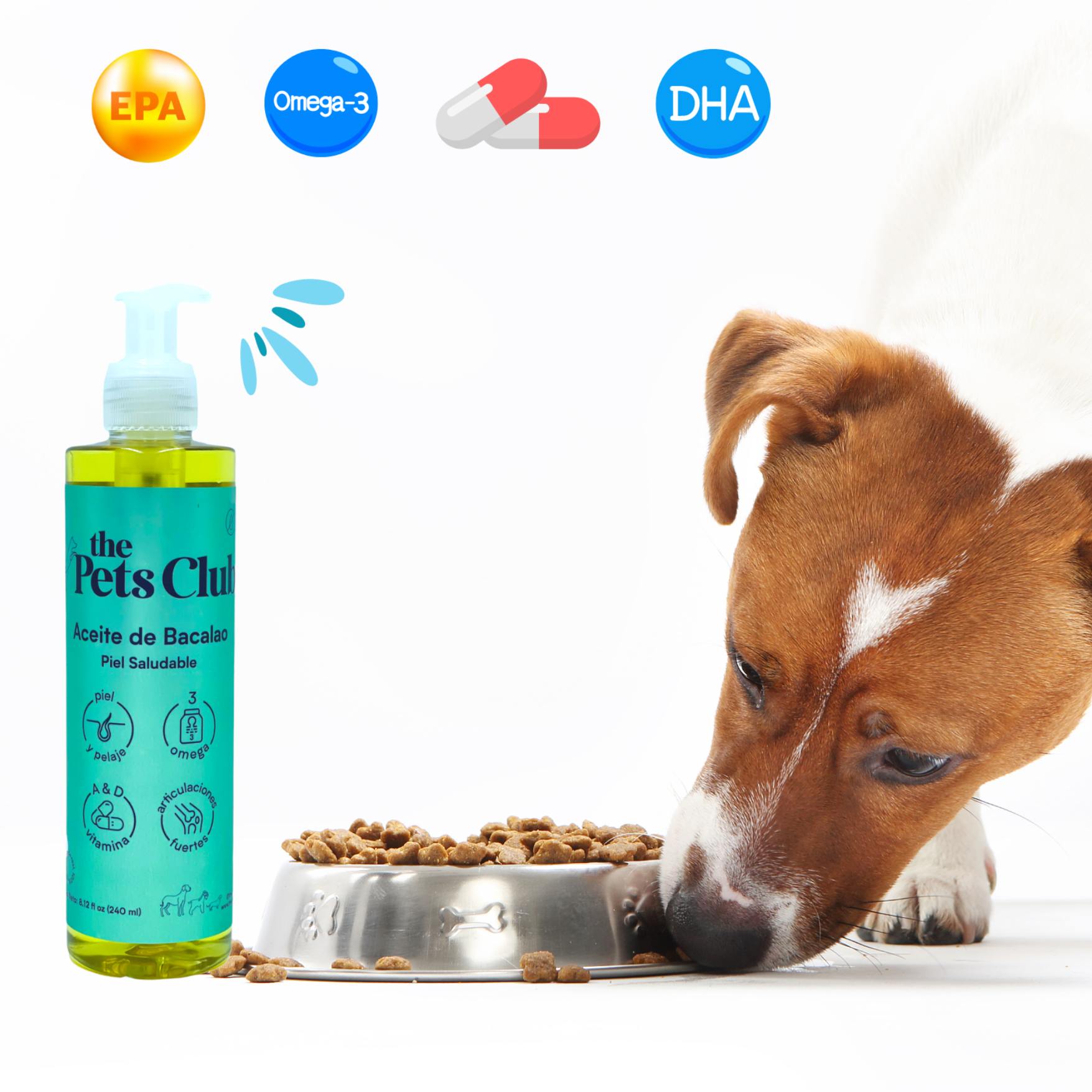 Aceite de higado de Bacalao para perro