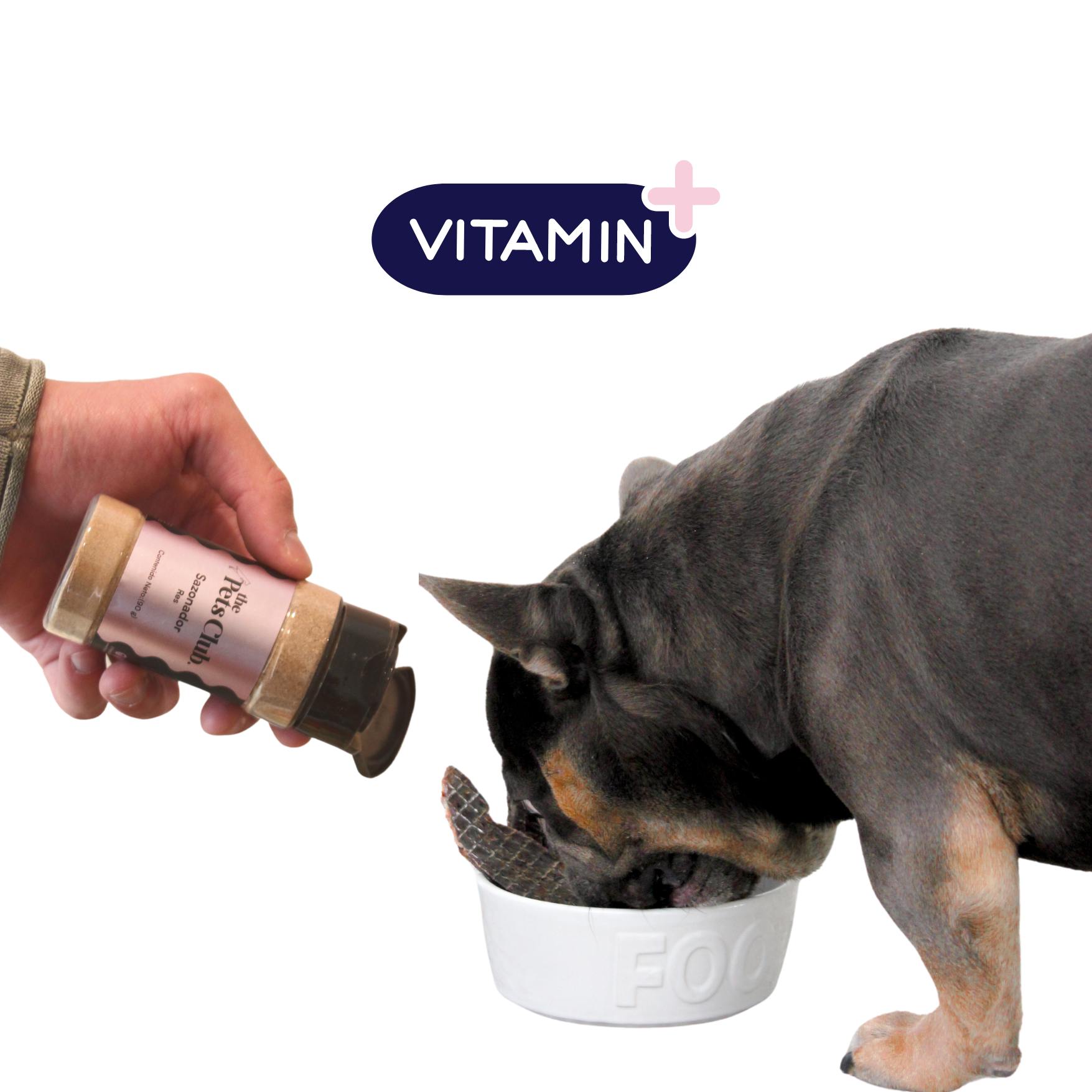 Mix Aciete de salmon y Sazonador de res para perros